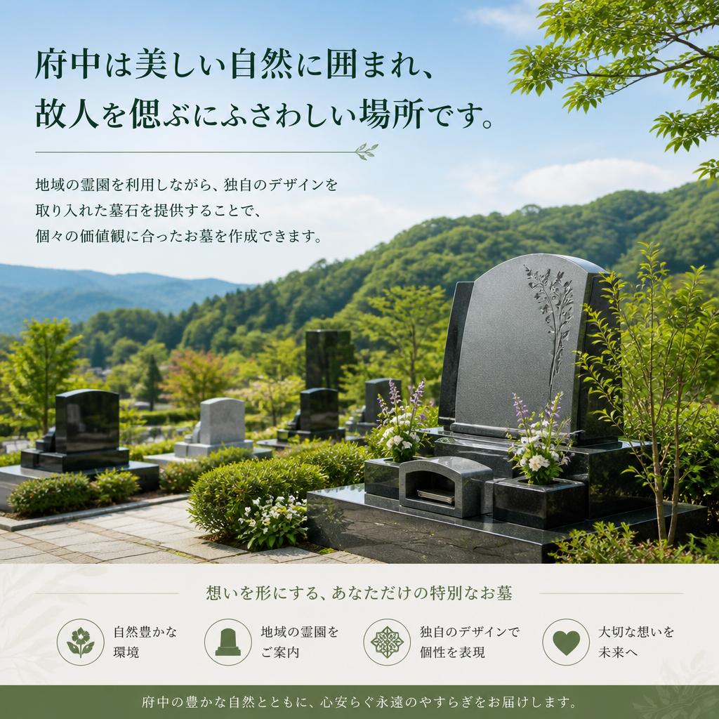 なぜ府中でデザイン墓を選ぶのか